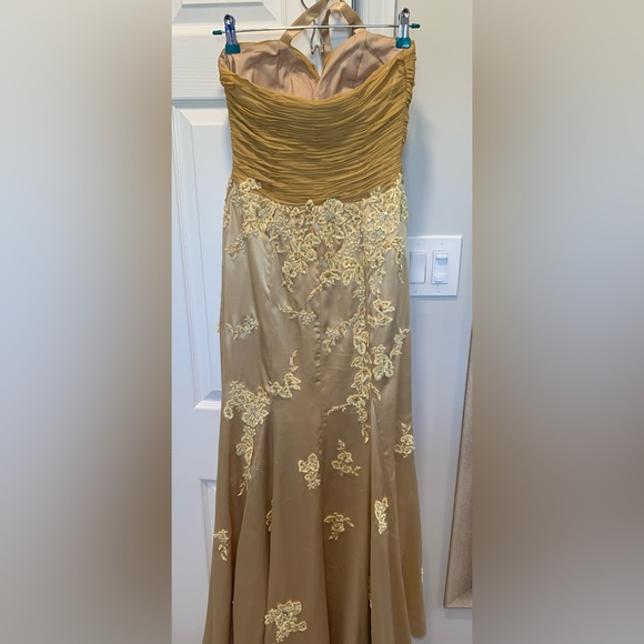 Cache Gold Evening Gown - Picture 7 of 11